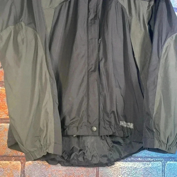 REI Women’s Outdoor Multi pocket Windbreaker Jacket Black Gray Medium - Picture 4 of 8